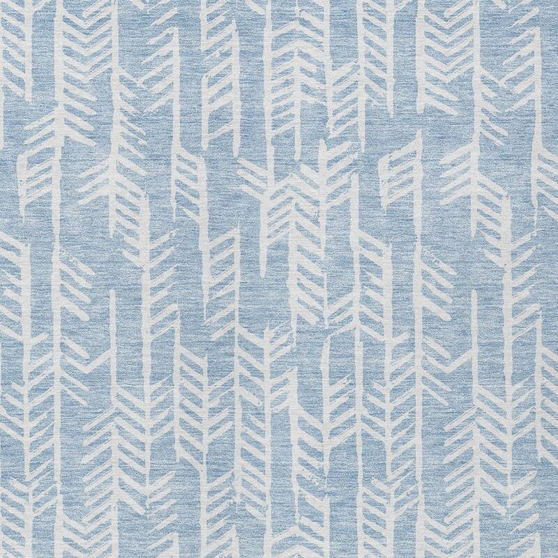 HomeRoots Tribal Transitional Rectangle Outdoor Rug