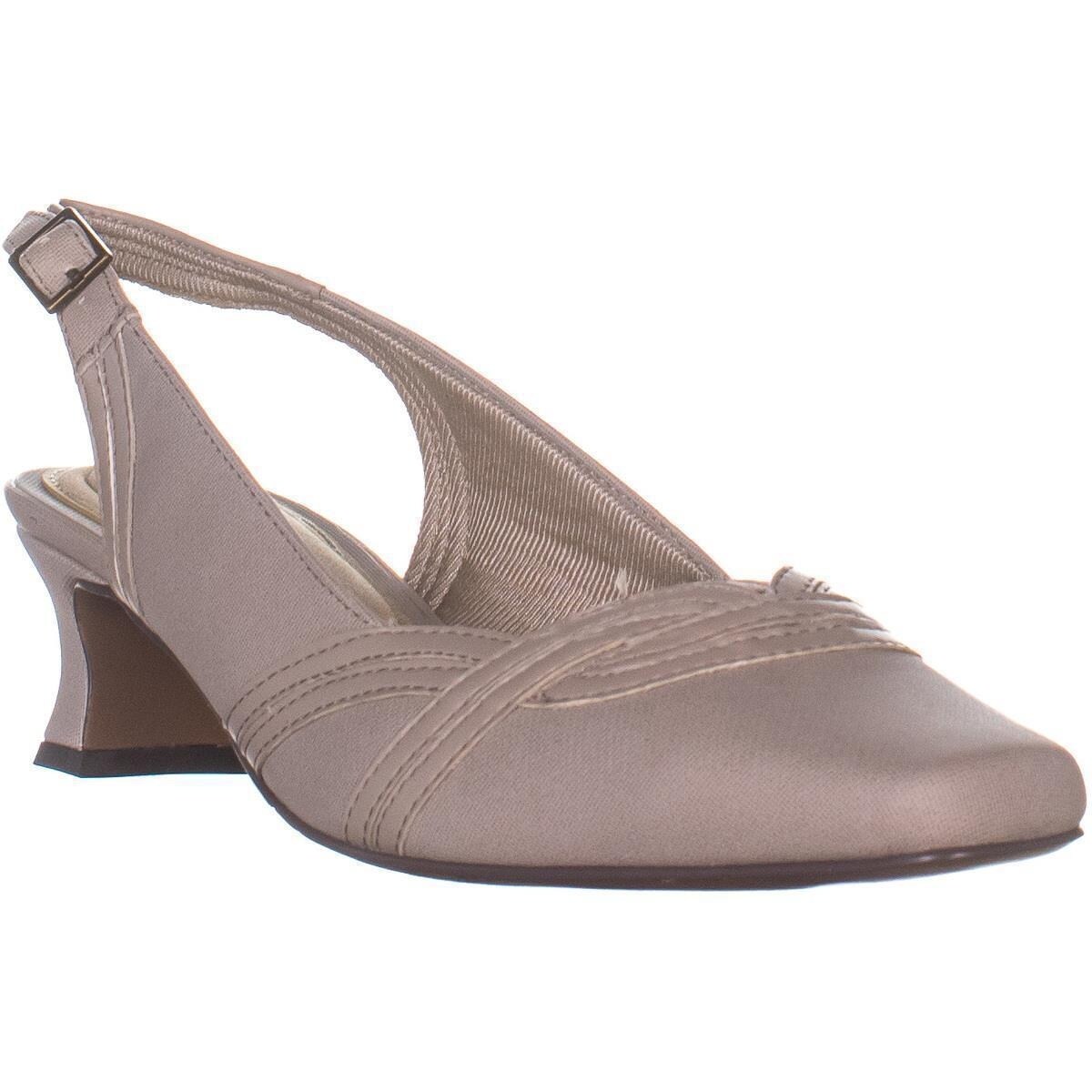 easy street stunning slingback pumps