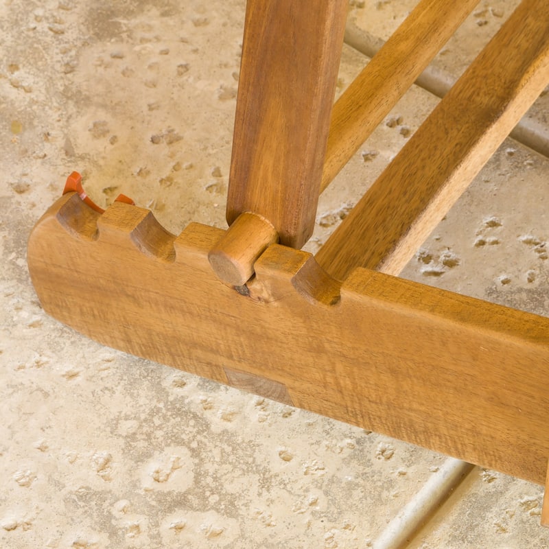 Hayle Wood Outdoor Reclining Adirondack Chair by Christopher Knight Home - 67.25" L x 29.50"W x 29.50" H