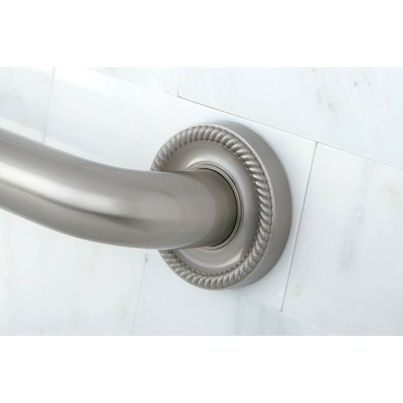 Kingston Brass Camelon 24-Inch X 1-1/4-Inch OD Grab Bar