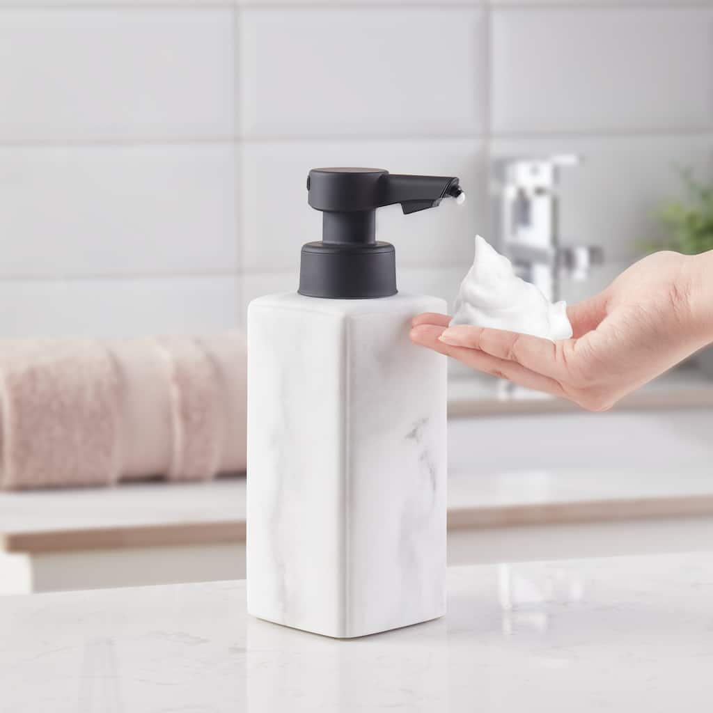 DKNY Touchless Marble Sensor Pump - White