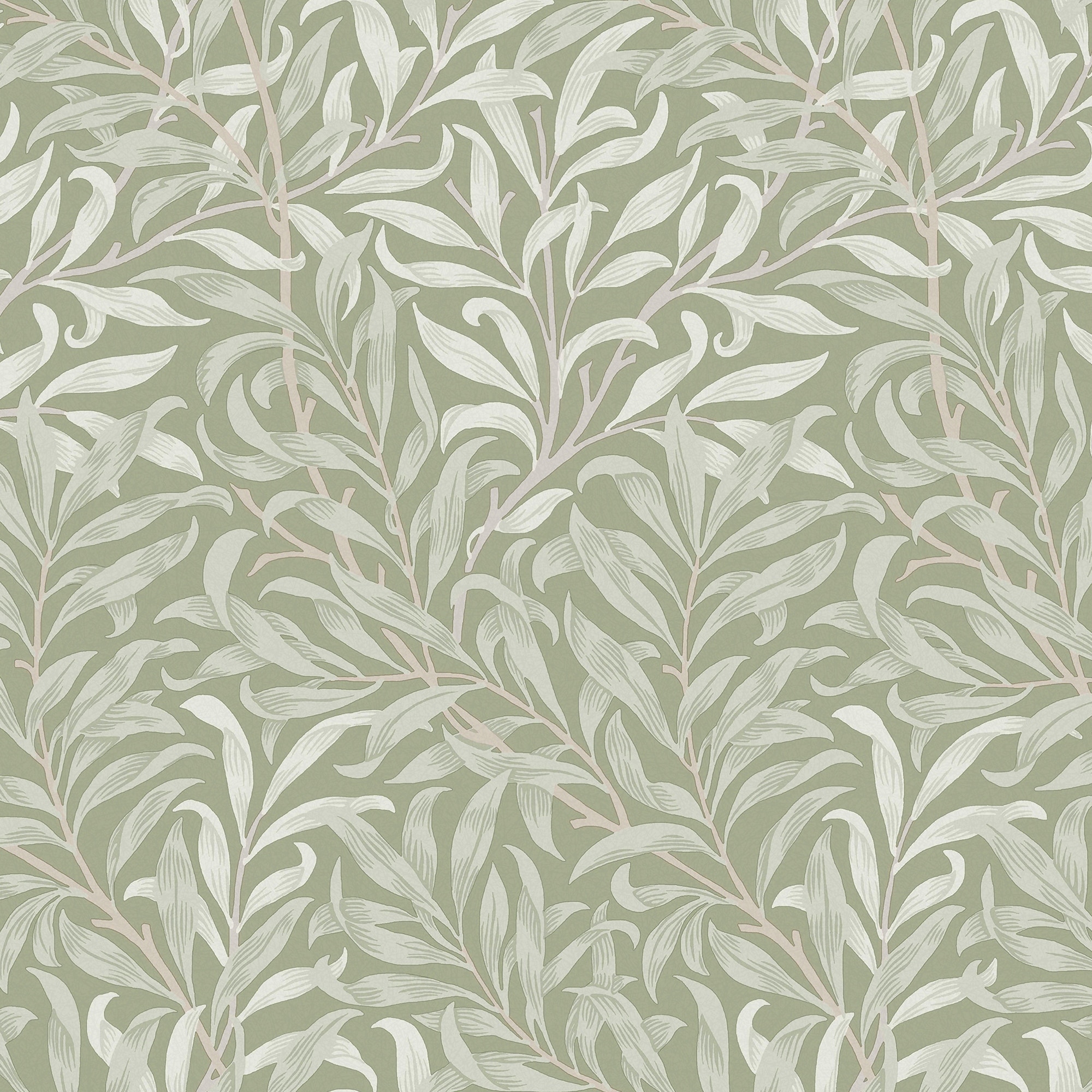 William Morris Willow Bough Sage Wallpaper