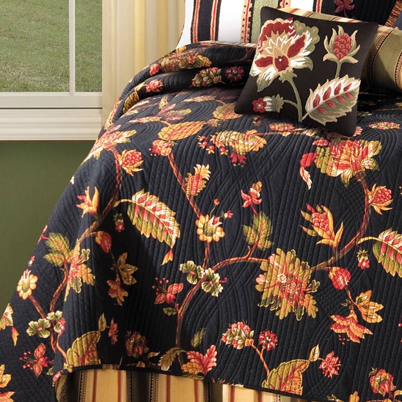 Kingston Twin Quilt 100% Cotton Lightweight Machine Washable Reversible Bedspread Coverlet