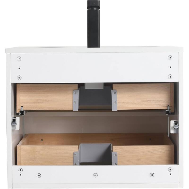 Blossom All-Wood Floating Bathroom Vanity with SMC Sink