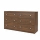 preview thumbnail 22 of 26, Ameriwood Home Ellery 6 Drawer Wide Dresser