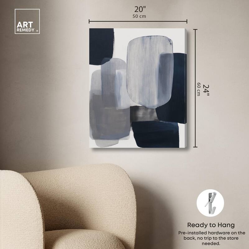 Oceanic Forms I Canvas by Art Remedy, Gallery Wrapped