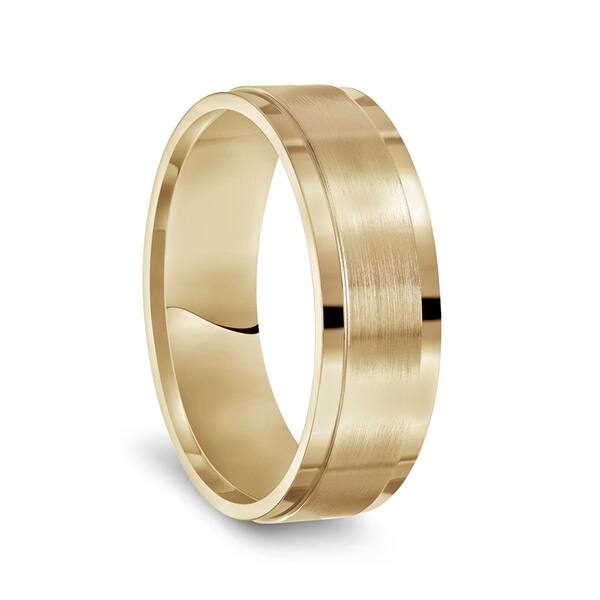 14k Yellow and White Gold Fancy Spinning Band Ring 6mm Wide 14k Yellow and White Gold Fancy Spinning Band Ring 6mm Wide