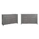 Option Antique Grey Dresser WITHOUT Mirror