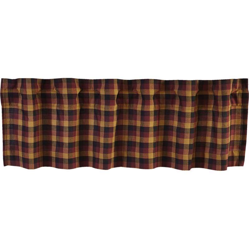 Primitive Check Valance