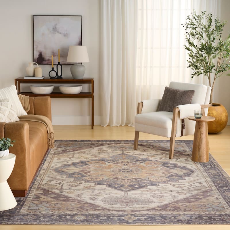Nourison Vintage Washables Indoor only Persian Area Rug