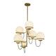 Option Aged Brass / Opal Glass