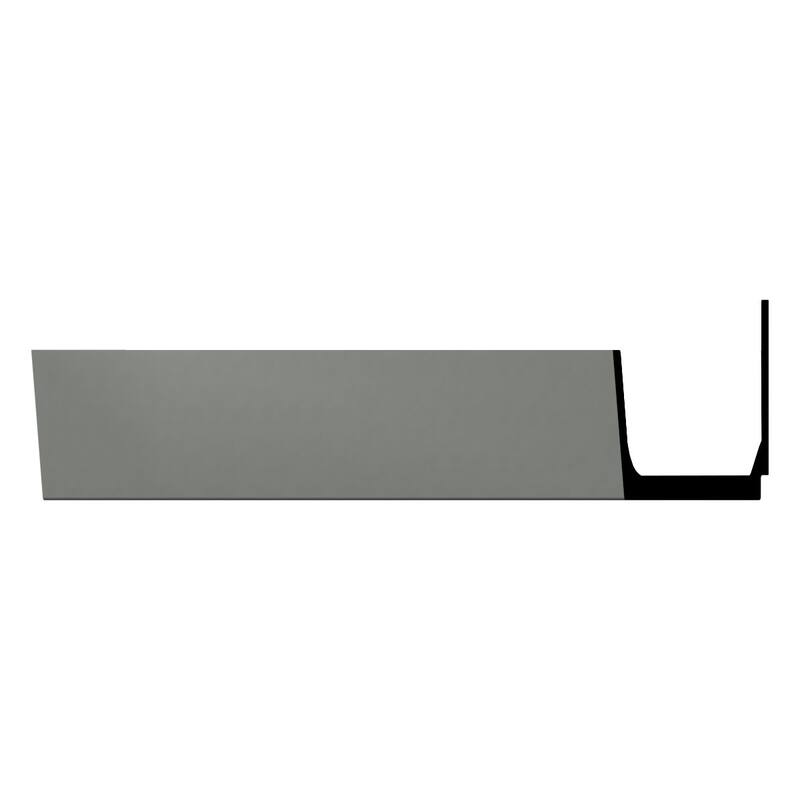 3 1/8"H x 7 7/8"P x 94 1/2"L Josie Crown Moulding - 1-Pack