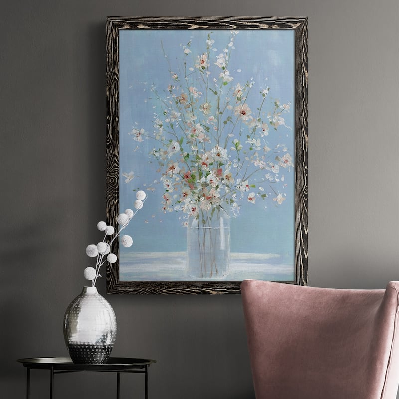 Cherry Blossom Arrangement-Premium Framed Canvas - Ready to Hang