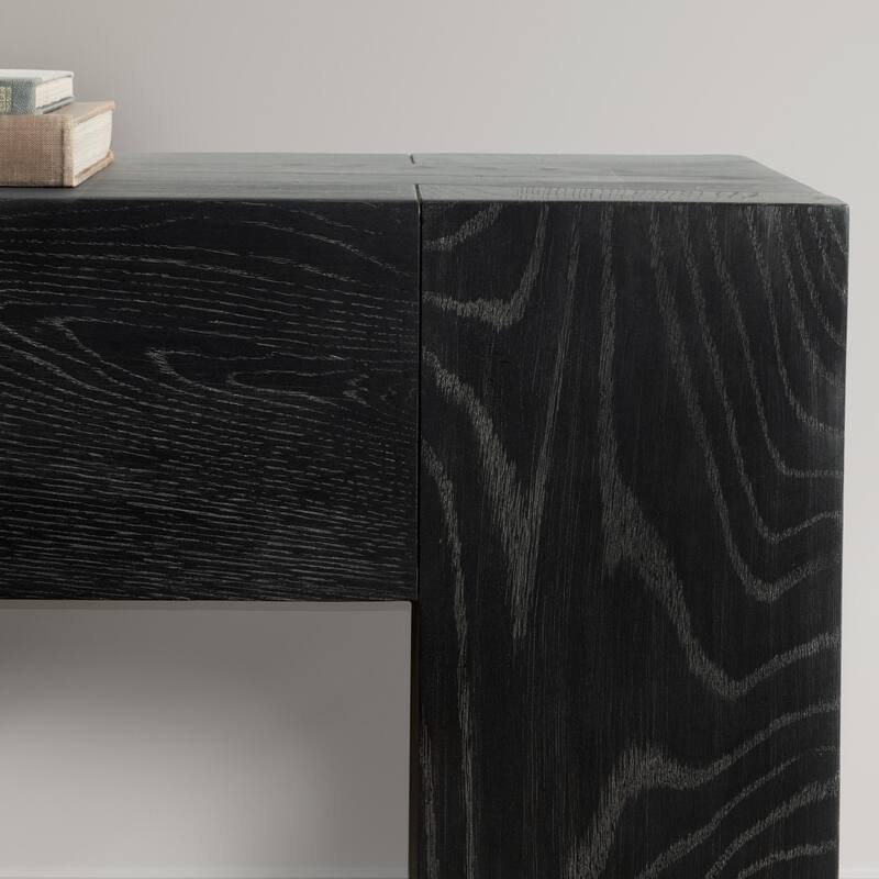 Classic Home Bristol Cracked Oak 72" Console Table