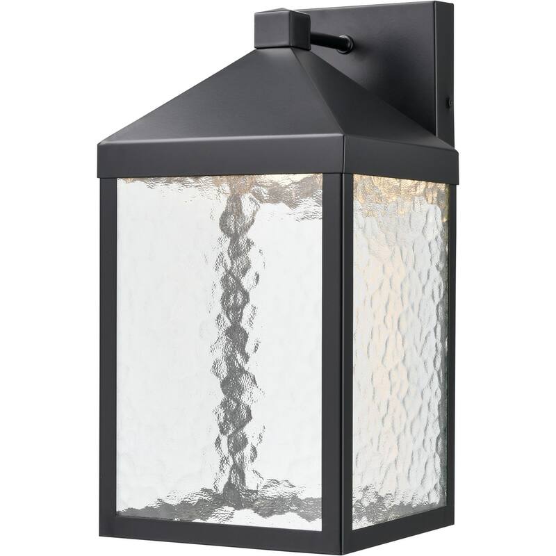 Millennium Lighting 72101 Aaron 15" Tall LED Outdoor Wall Sconce with - Powder Coated Black