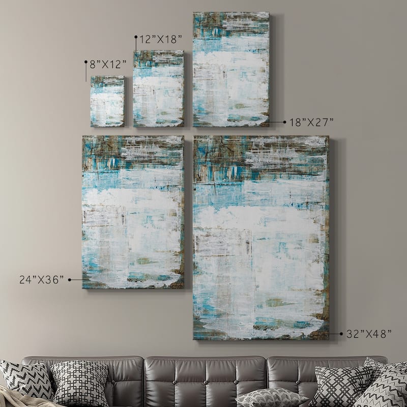 Beach Glass Premium Gallery Wrapped Canvas - Ready to Hang