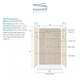 preview thumbnail 127 of 152, Transolid Expressions 60-in X 32-in X 96-in Glue to Wall Shower Kit - 32" x 60" x 96" - 32" x 60" x 96"