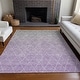 preview thumbnail 94 of 135, Machine Washable Indoor/ Outdoor Ombre Trellis Chantille Rug