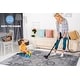 preview thumbnail 4 of 5, LOOM & LUXE Collection Grey/Blue/Traditional Non-Shedding Area Rug