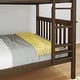 preview thumbnail 6 of 56, Max & Lily Full over Full Bunk Bed with Ladder