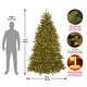 preview thumbnail 7 of 7, National Tree Company 7.5 ft. PowerConnect Dunhill Fir Tree with Clear Lights - 7.5 Foot