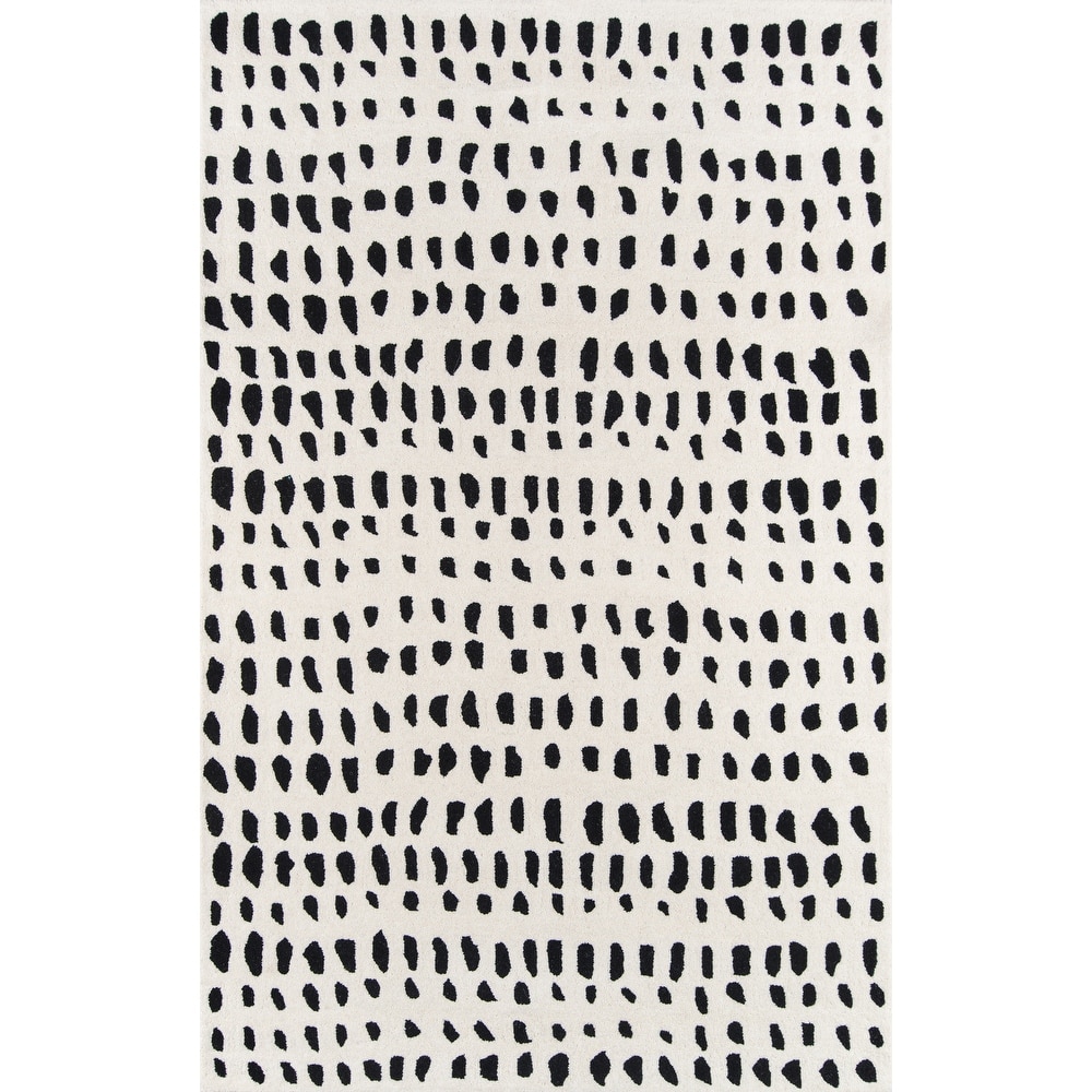 Momeni Delmar Hand Tufted Wool Geometric Area Rug.
