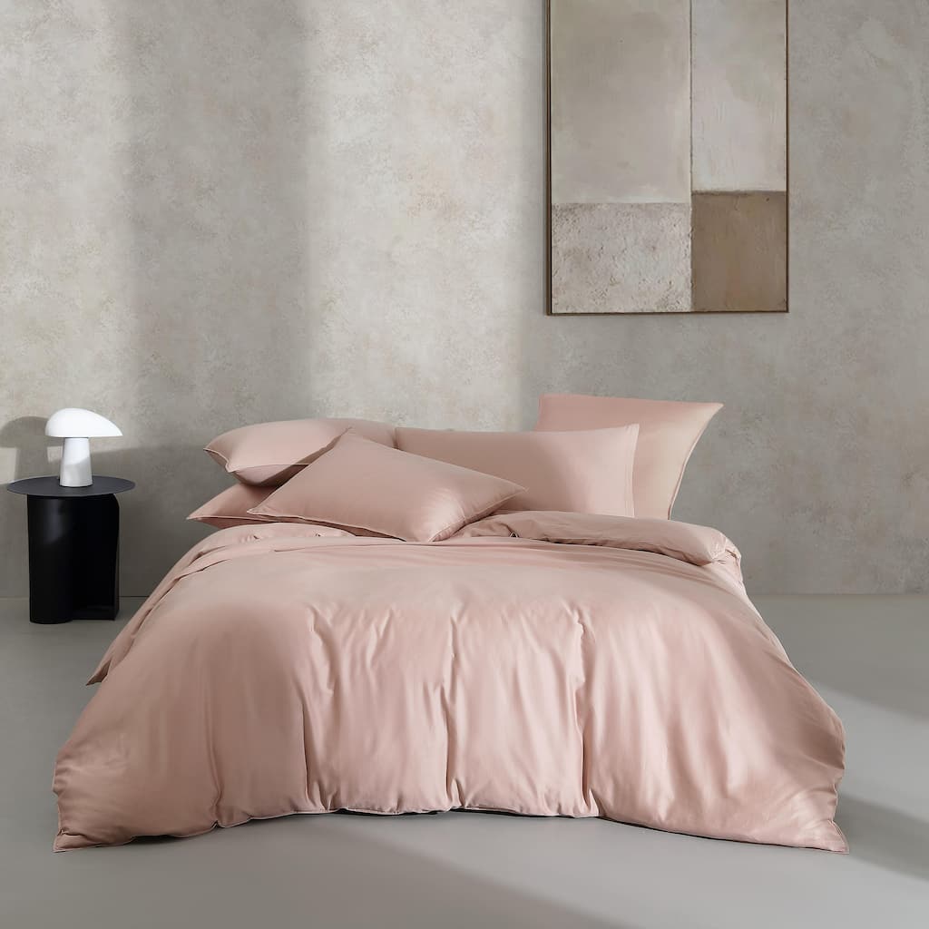 Calvin Klein Organic Earth Solid Cotton Duvet Cover Set