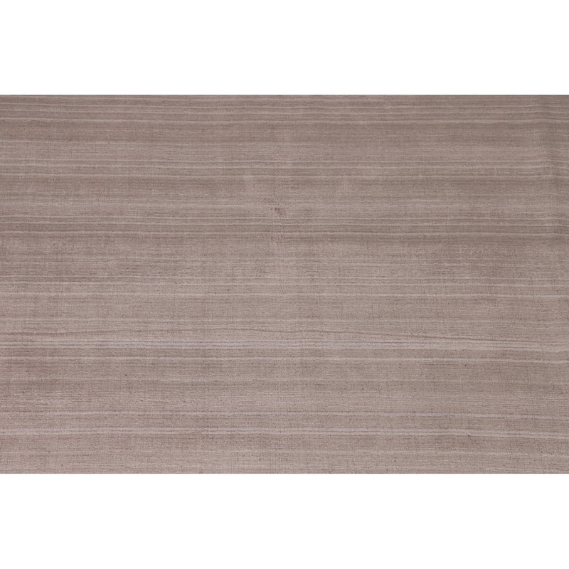 Striped Gabbeh Oriental Area Rug Handmade Wool Carpet - 7'10" x 9'8"