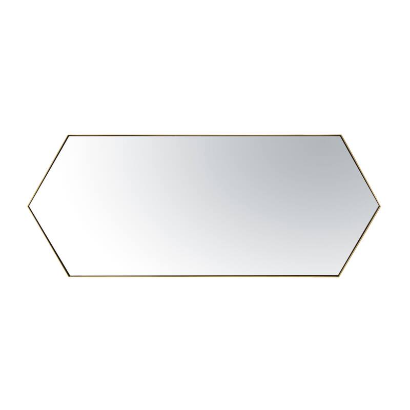 Put A Spell On You 24x60 Framed Hexagonal Mirror