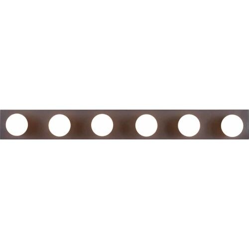 Volume Lighting V1026 6 Light 36" Width Bathroom Vanity Strip