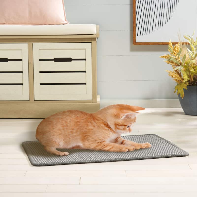 SAFAVIEH Home Sisal Small Boucle Weave Cat Scratch Mat