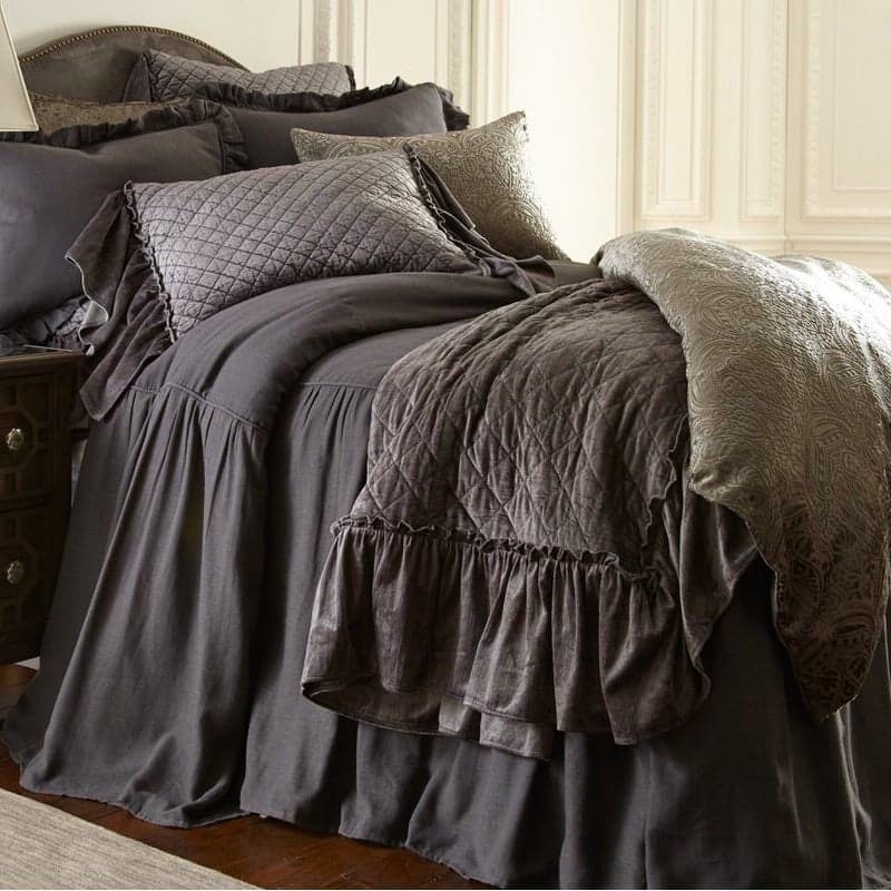 Estrella Quilt, Steel Blue, King