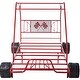 preview thumbnail 6 of 14, Twin Size Car Model Bed with Four Wheels, Supported by an Iron Frame