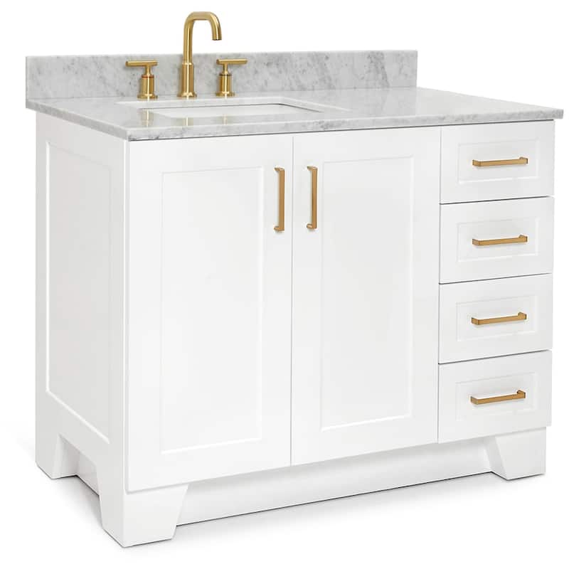 Ariel Q043SLCW2RVO Taylor 43" Free Standing Single Rectangular Basin
