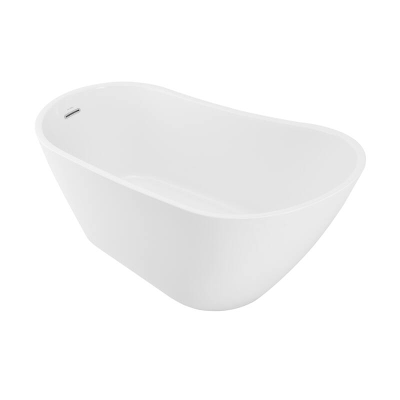 Swiss Madison SM-FB563 Sublime 59" Free Standing Acrylic Soaking Tub - White