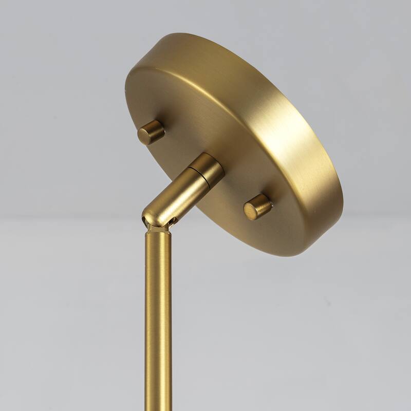 4 - Light Dimmable Gold Sputnik Modern Linear Globe Chandelier Kitchen Island Pendant Light - W41.73"