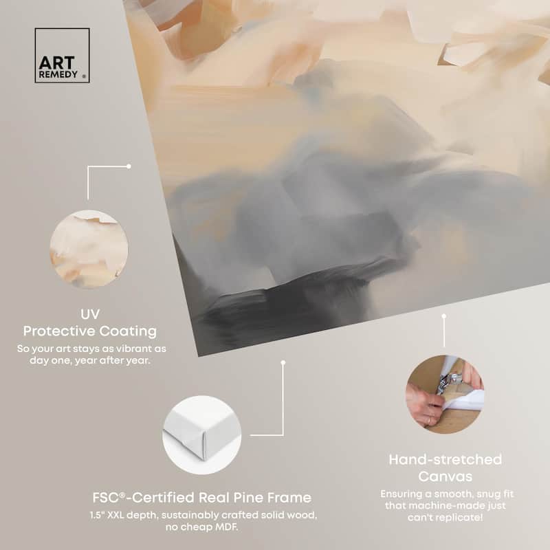 Lost in Thought Canvas Set of 2 by Art Remedy, Gallery Wrapped