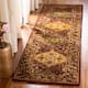 SAFAVIEH Handmade Antiquity Philomena Traditional Oriental Wool Rug - 2'3" x 10' Runner - Wine