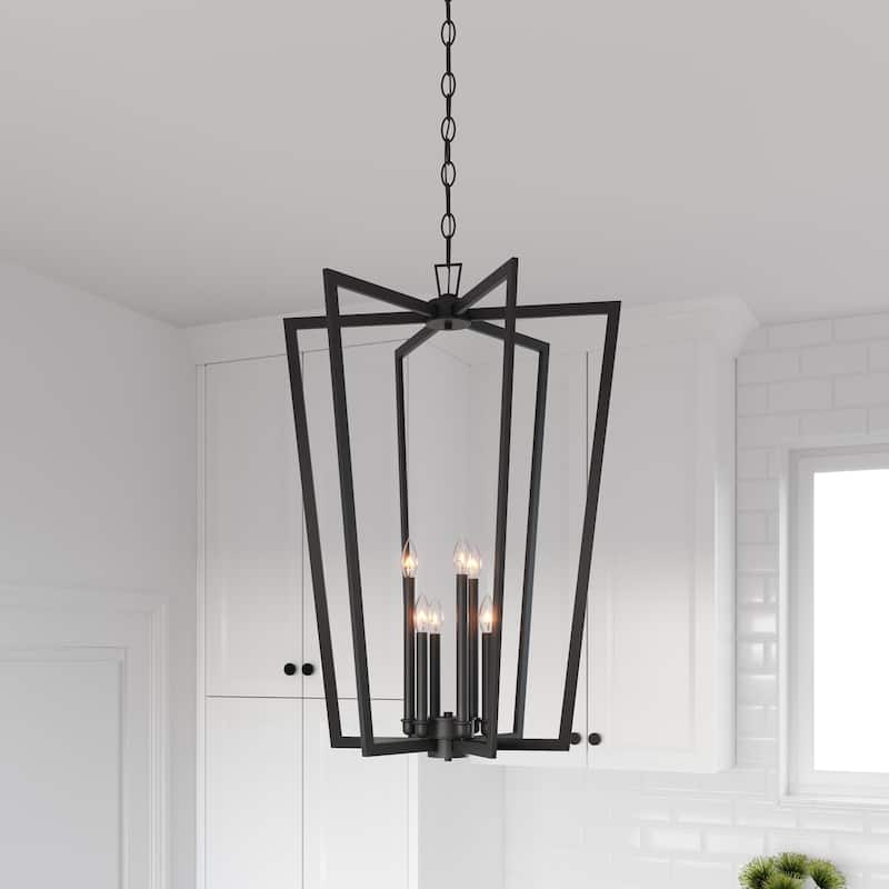 Millennium Lighting 4526 Lizabeth 6 Light 25" Wide Taper Candle