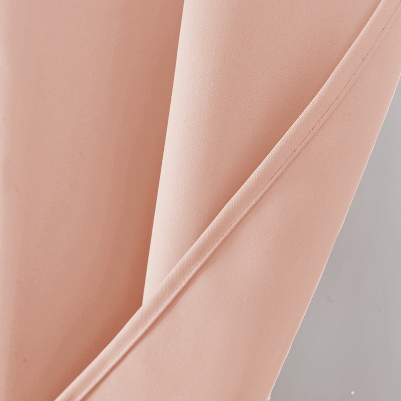 Riley 100 percent Blackout Window Curtain Panel 45, 63, 84, 95 or 105 inch
