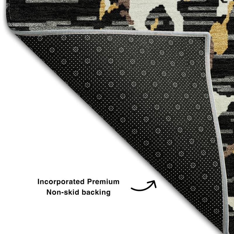 Premium Washable Super Soft Abstract Abrash Mayfield Rug