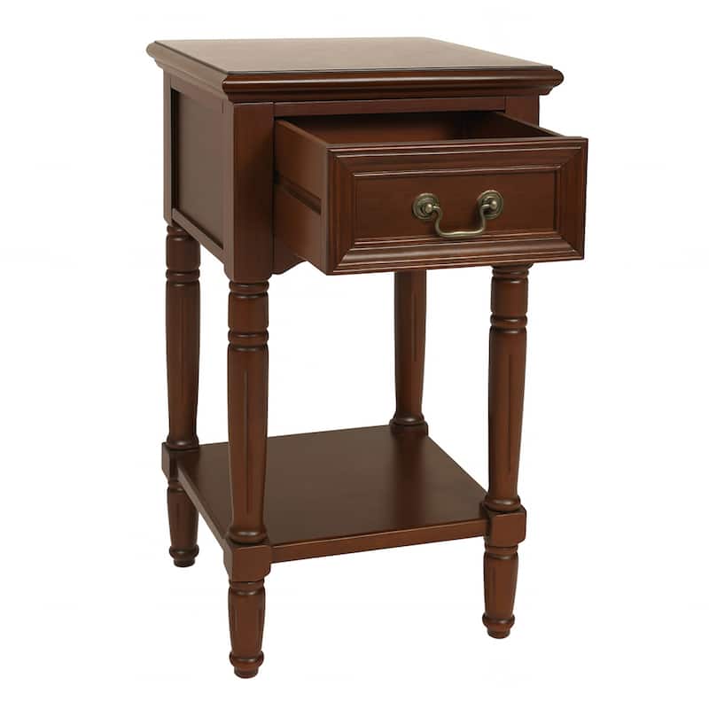 Casa Cortes Antiqued Solid Wood Night Stand