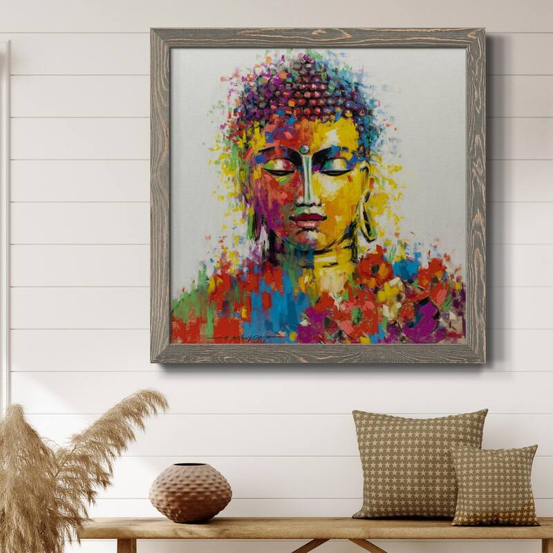 Buddha-Premium Framed Canvas - Ready to Hang