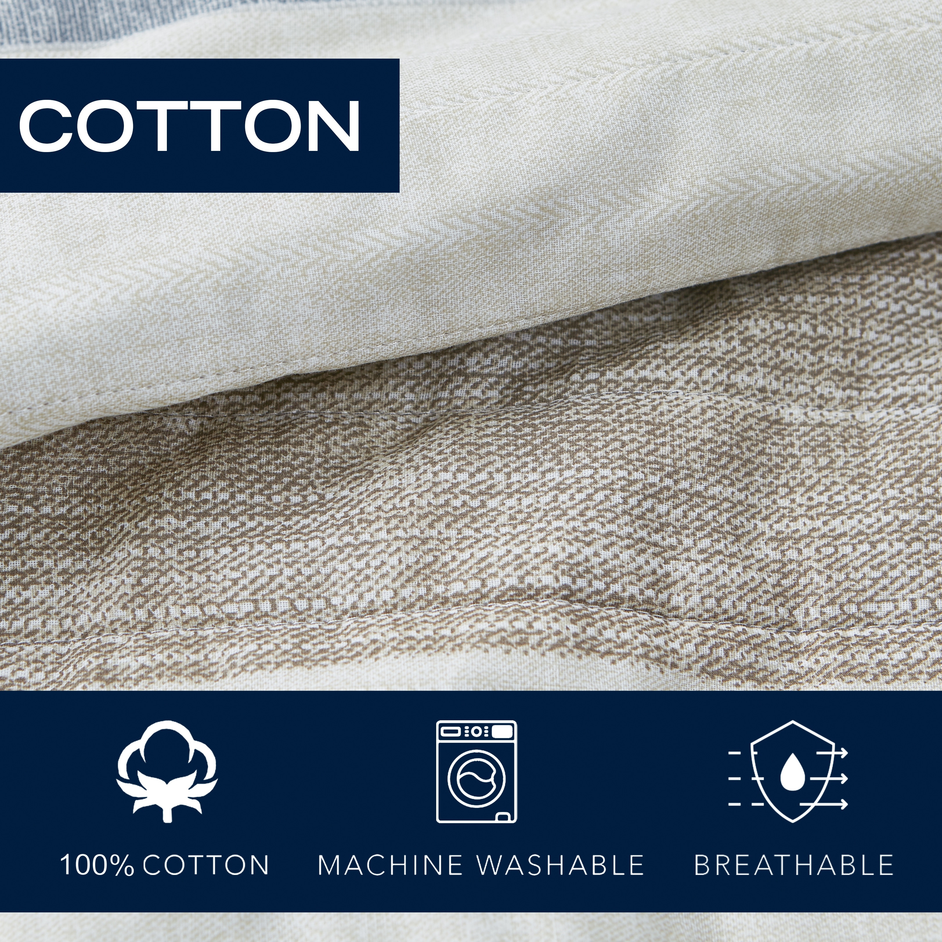 Nautica Ridgeport Cotton Reversible Quilt Set