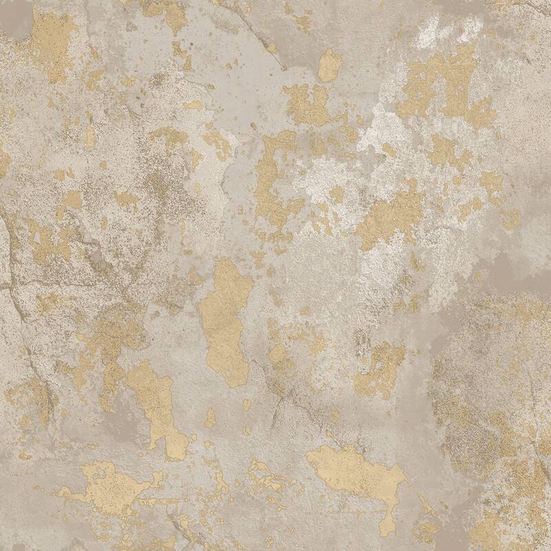 Galerie Wallcoverings Italian Design Collection Distressed Marble Non-woven Matte Wallpaper Roll - 33 feet x 21 inches - Grey