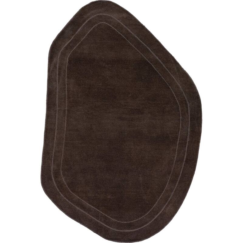 Frenshe Interiors Canyon Abstract Wool Area Rug