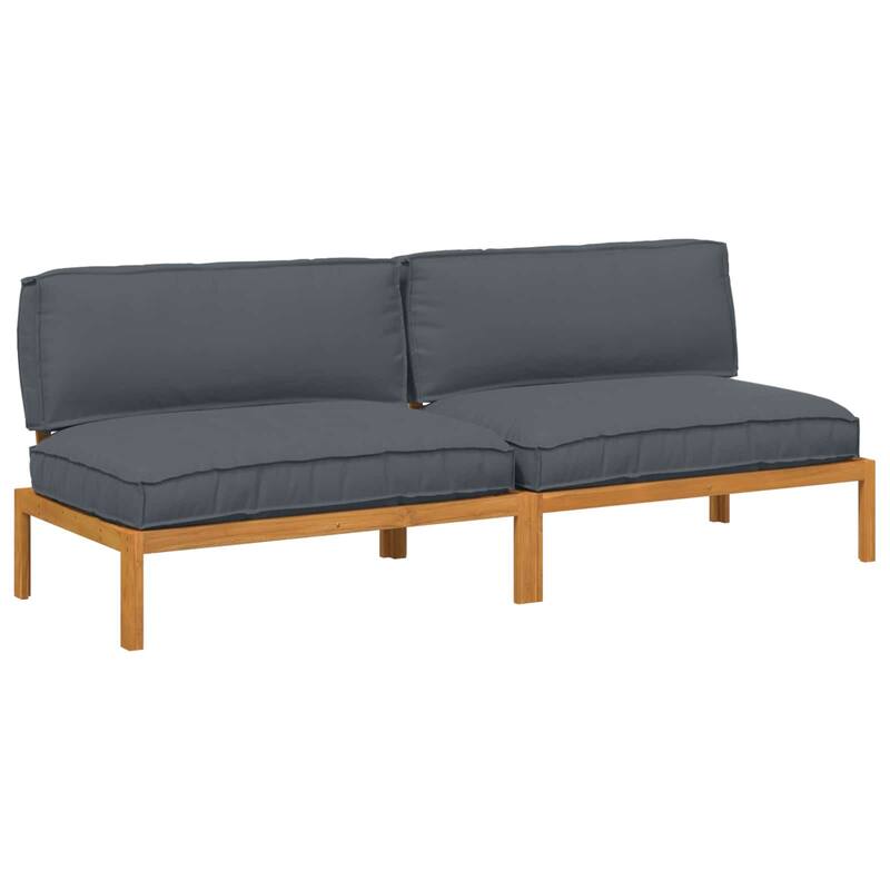 vidaXL Sofa Set in Solid Acacia Wood