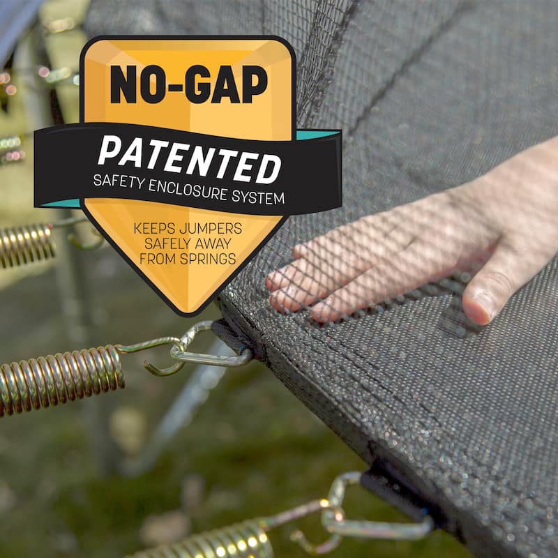 Skywalker Trampolines Purple 17-foot Oval Trampoline with Enclosure