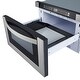 preview thumbnail 6 of 10, Cosmo 24 in. Built-in Microwave Drawer with Auto Presets in Stainless Steel - 24 in.
