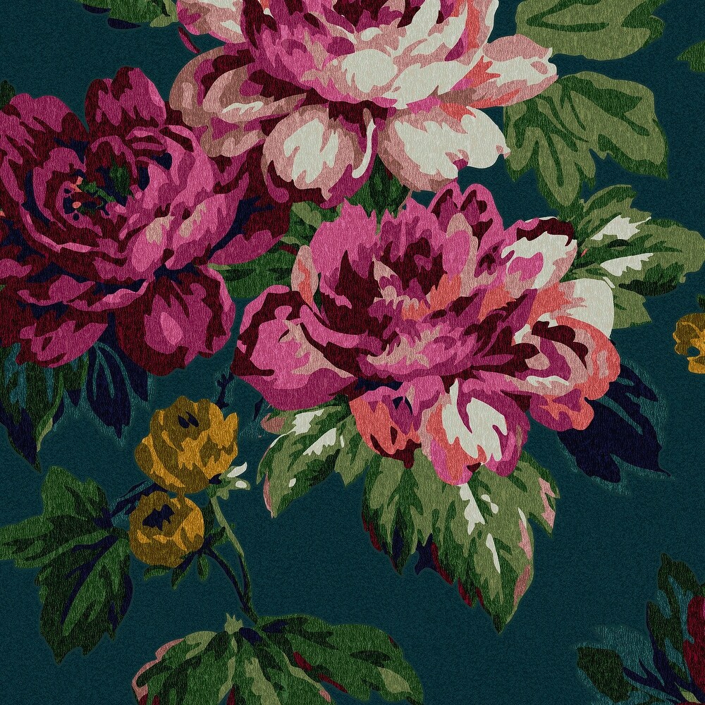 Joules black woodland floral online